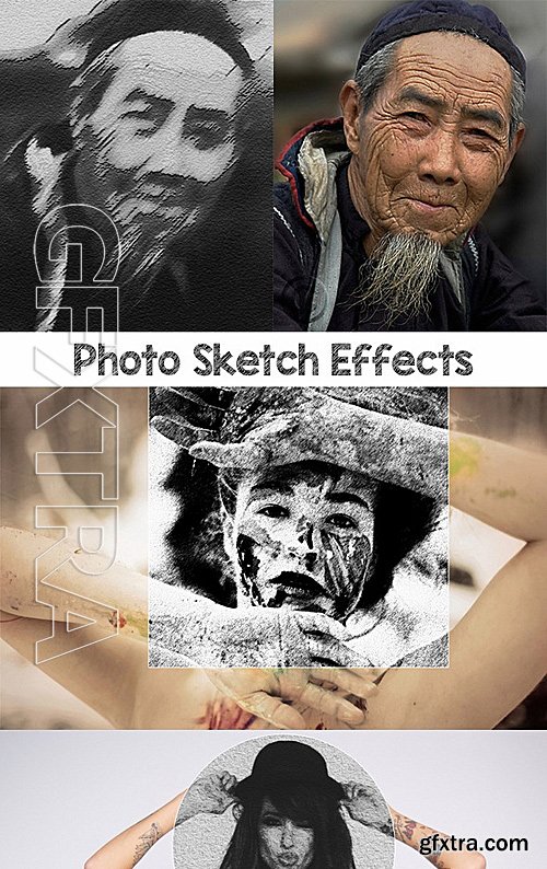 GraphicRiver - Photo Sketch Effects 11412549