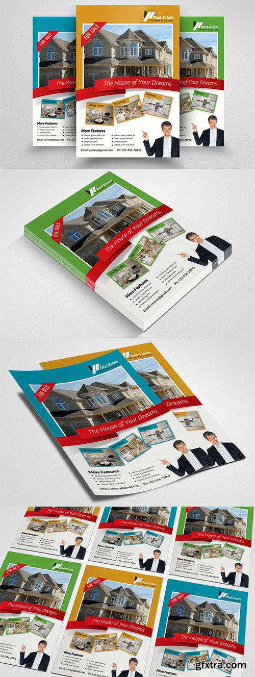 Real Estate Agency PSD Flyer - CM 553978