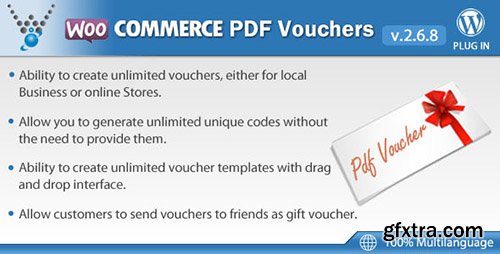 CodeCanyon - WooCommerce PDF Vouchers v2.6.8 - WordPress Plugin - 7392046