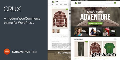 ThemeForest - Crux v1.6.1 - A modern and lightweight WooCommerce theme - 6503655