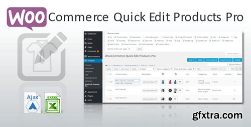 CodeCanyon - WooCommerce Quick Edit Products Pro v1.0 - 14459092