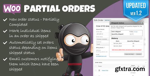 CodeCanyon - Woocommerce Partial Orders v1.2.1 - 5808497