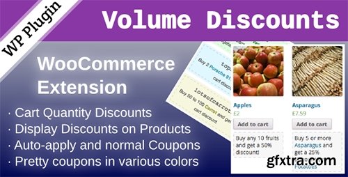 CodeCanyon - WooCommerce Volume Discount Coupons v1.2.3 - 5539403