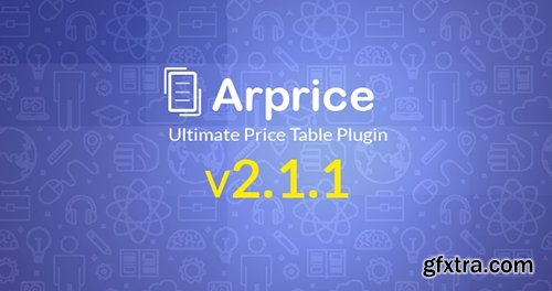 CodeCanyon - ARPrice v2.1.1 - WordPress Pricing Table - 10049883