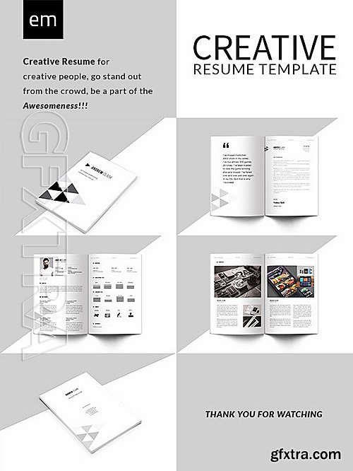 CM - Creative Resume CV Portfolio 547049