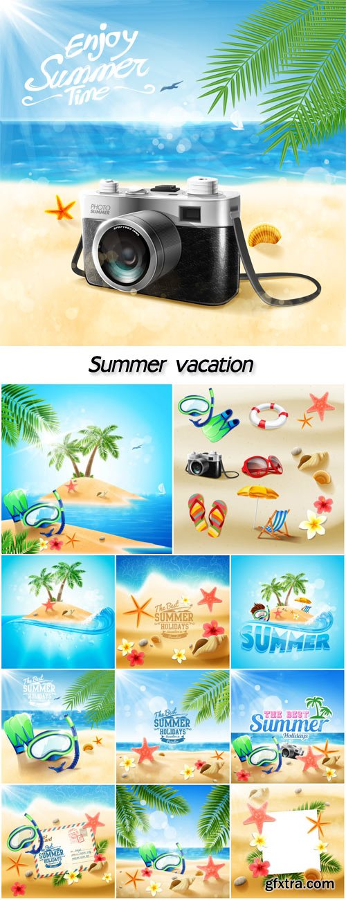 Summer vacation, sea, travel