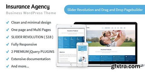 ThemeForest - Insurance Agency v1.0.5 - Business and Insurance WP Theme - 13639966