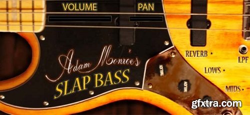 Adam Monroe Music Slap Bass V1.1 KONTAKT VST AU-FANTASTiC