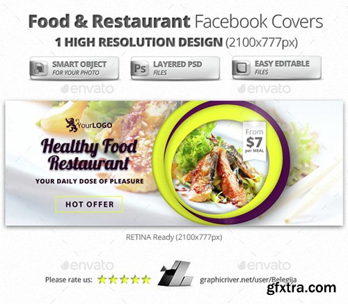GR - Food & Restaurant Facebook Covers 15104234
