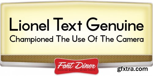 Lionel Text Genuine Font