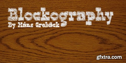 Blockography Font