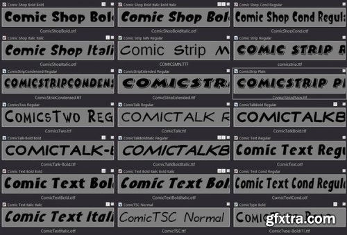 718 Comics Fonts