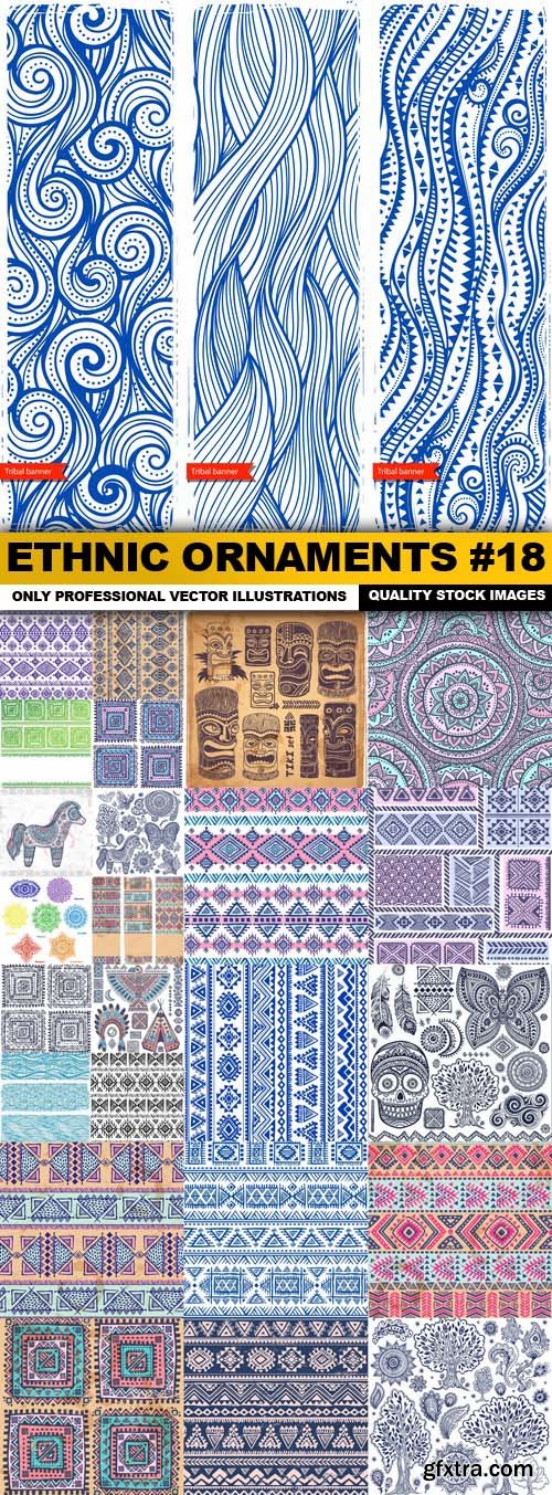 Ethnic Ornaments #18 - 25 Vector