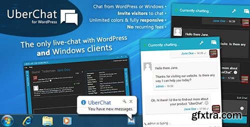 CodeCanyon - Uber Chat v2.1.10 - Ultimate Live Chat with Windows Client - 9963702