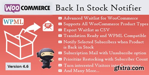CodeCanyon - Back In Stock Notifier v7.9 - WooCommerce Waitlist Pro - 7054649