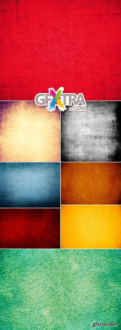 Stock Photo - Color Grunge Backgrounds