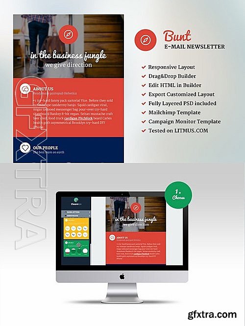 CM - Bunt - Corporate Email Template 554423
