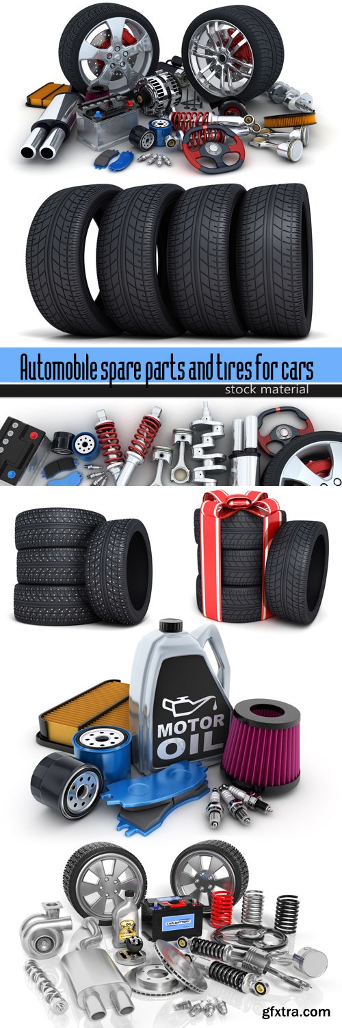 Automobile Spare Parts and Tires 7xJPG
