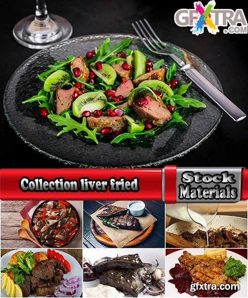 Collection liver fried dish food delicacy 25 HQ Jpeg
