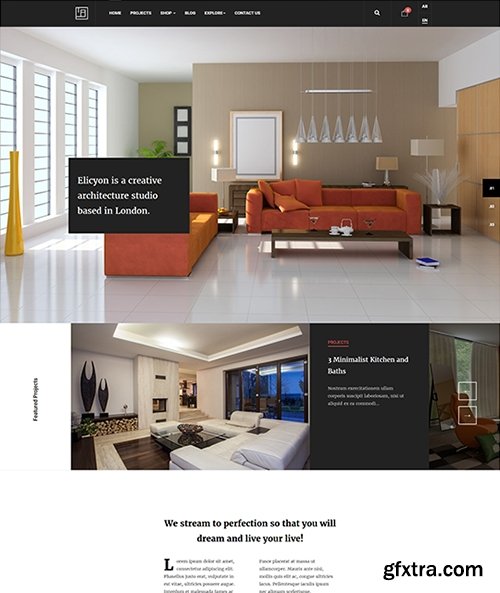 JoomlArt - JA Elicyon v1.0.0 - eCommerce Joomla 3.x Template for Interior Design shops