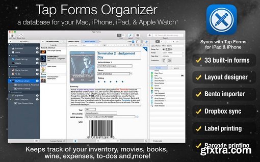 Tap Forms Organizer 5.0.8 (Mac OS X)