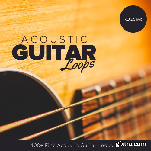 ROQSTAR Entertainment Acoustic Guitar Loops WAV-DISCOVER