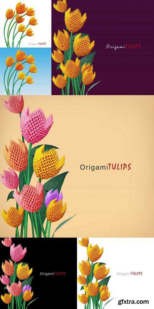 Origami Tulip Bouquet