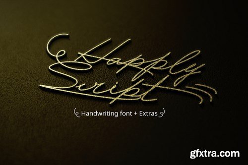 CreativeMarket - Happlyscript Typeface