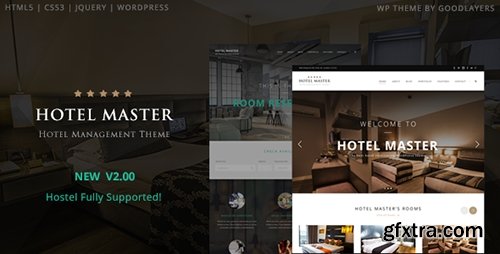 ThemeForest - Hotel Master v2.06 - Hotel & Hostel Booking WordPress Theme - 11032879