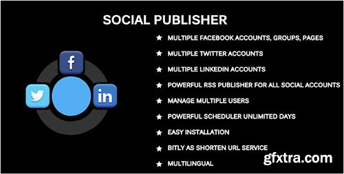 CodeCanyon - Social Publisher v2.0 - Facebook, Twitter & LinkedIn Multiple Account - 14574501