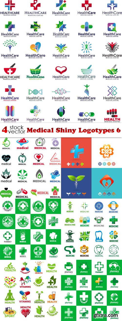 Vectors - Medical Shiny Logotypes 6
