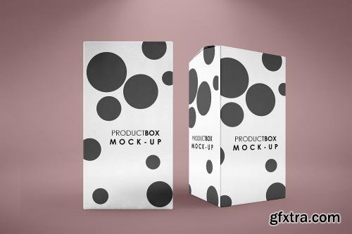 CreativeMarket 3D Box / Package Mock-Up 578133