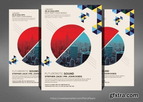 CreativeMarket Concert And Symphony Flyer Template 576081