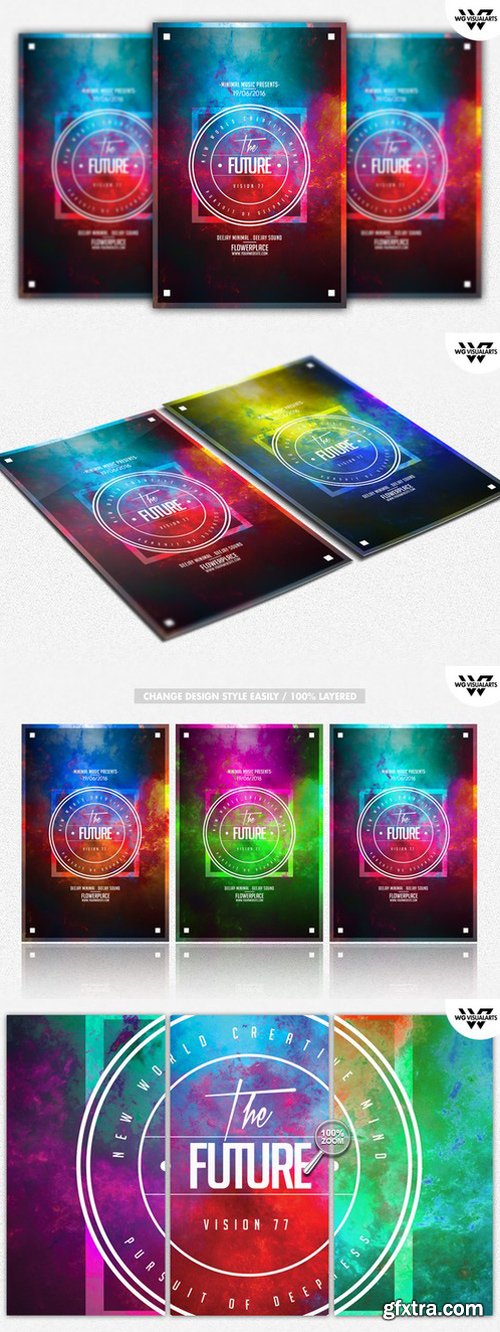 CM - THE FUTURE Flyer Template 291731