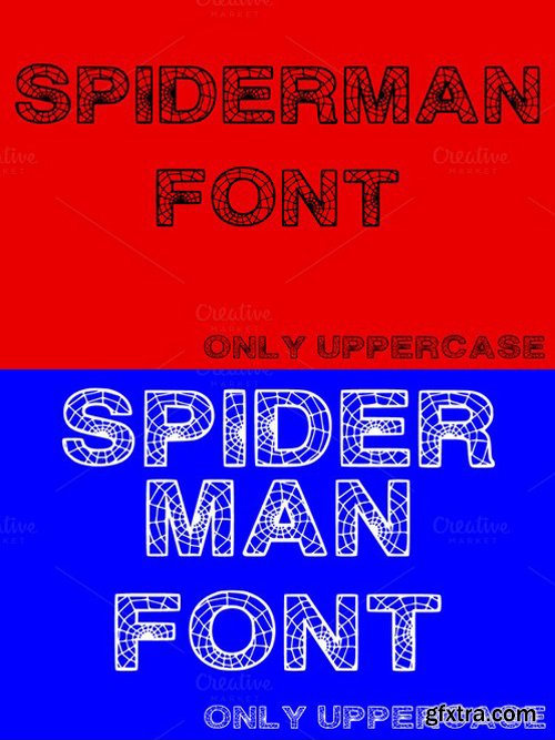 CM - Spiderman Font 582412