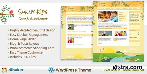 ThemeForest - Sunny Kids v1.3 - Responsive Creative WooCommerce Theme - 4585867