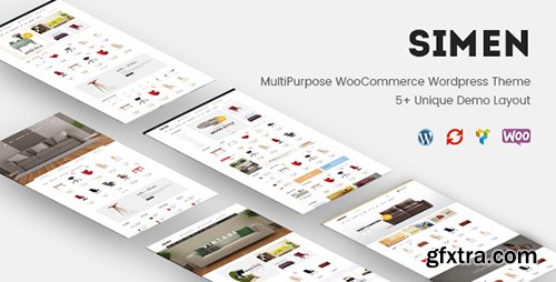 ThemeForest - Simen v1.0 - MultiPurpose WooCommerce WordPress Theme - 14008359