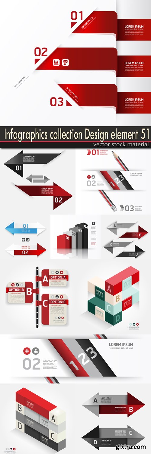 Infographics collection Design element 51