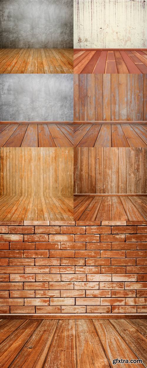 Background With Wood Floor
