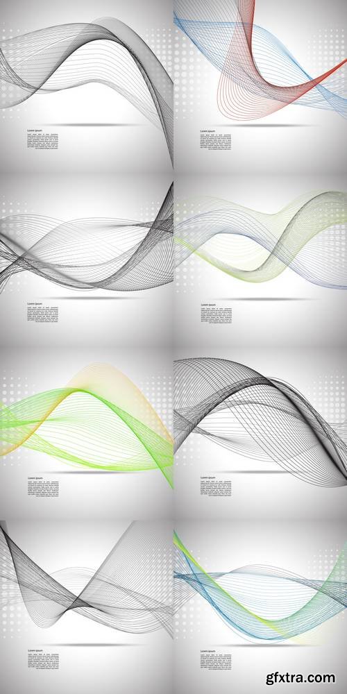 Abstract Wave\'s Background - Vector Illustration