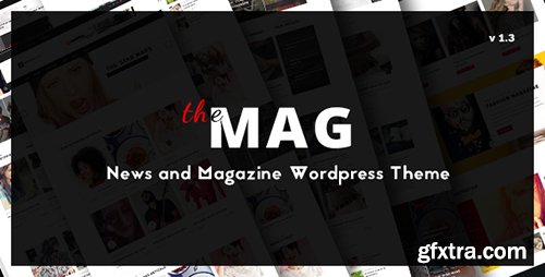 ThemeForest - TheMag v1.3.1 - WordPress Magazine Theme with Paid Article Submission System and BuddyPress Support - 13904983
