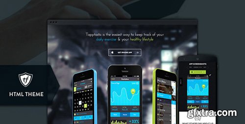 ThemeForest - Tapptastic - Mobile App HTML Theme (Update: 26 June 15) - 8012793