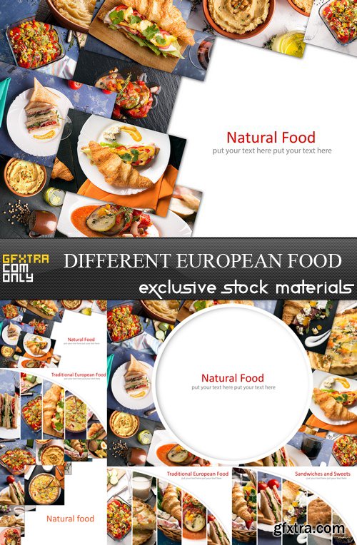 Different European Food - 6 UHQ JPEG