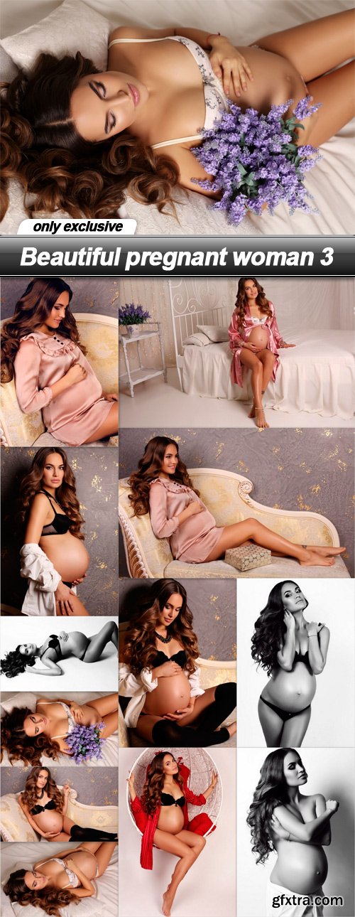 Beautiful pregnant woman 3 - 12 UHQ JPEG