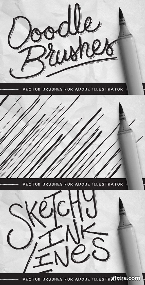 Vector Doodles Brushes