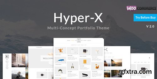 ThemeForest - HyperX v1.9 - Portfolio for Freelancers & Agencies - 13439786