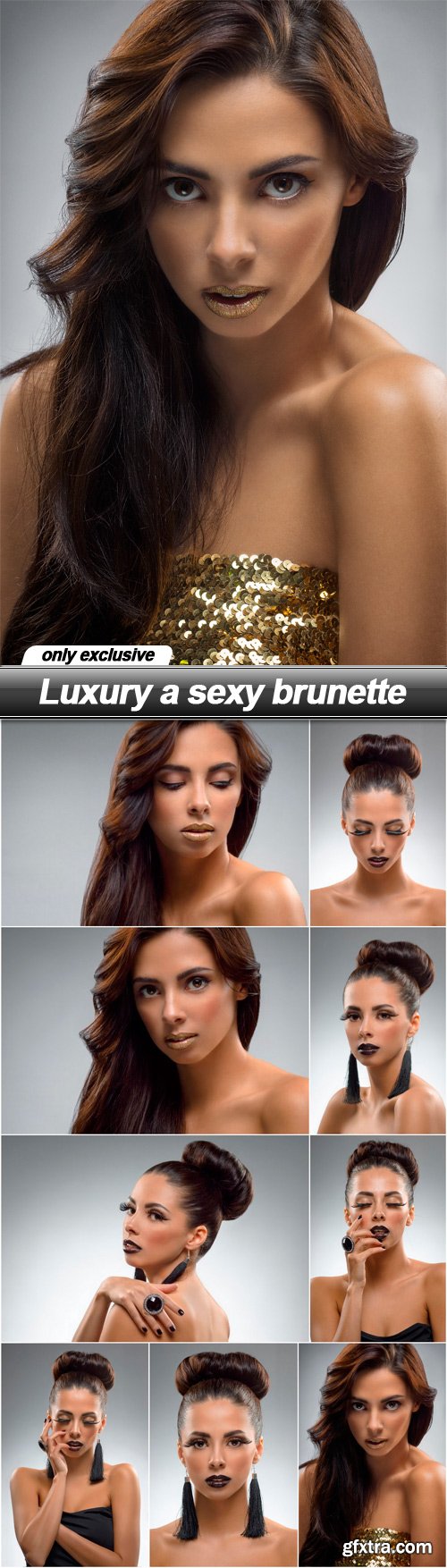 Luxury a sexy brunette - 9 UHQ JPEG
