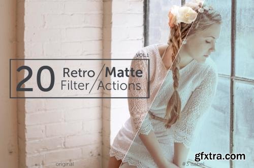 CreativeMarket 20 Retro Matte Filters 234552