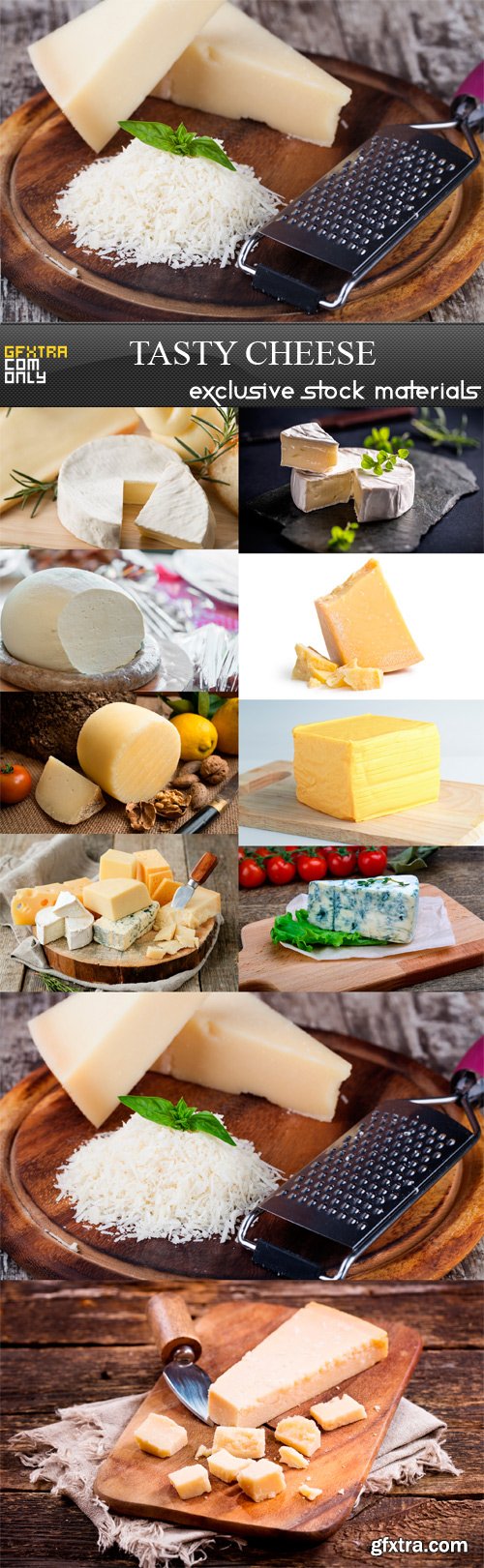 Tasty Cheese - 10 x JPEGs