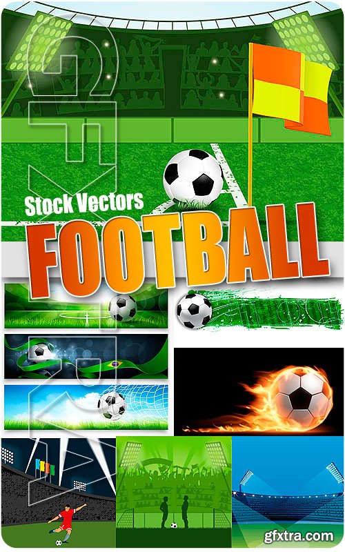Football - Stock Vectors
